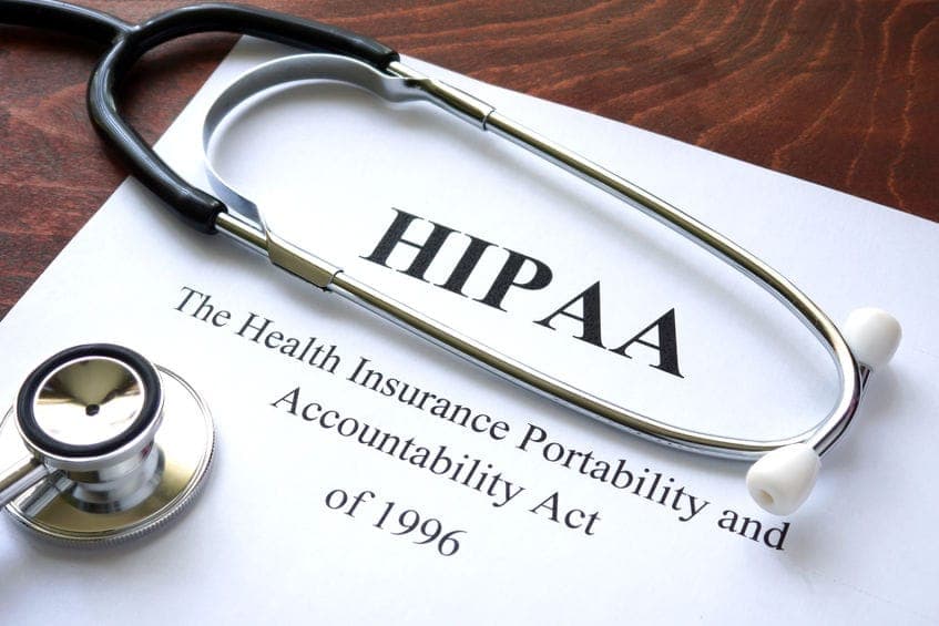 HIPAA compliance and patient data protection